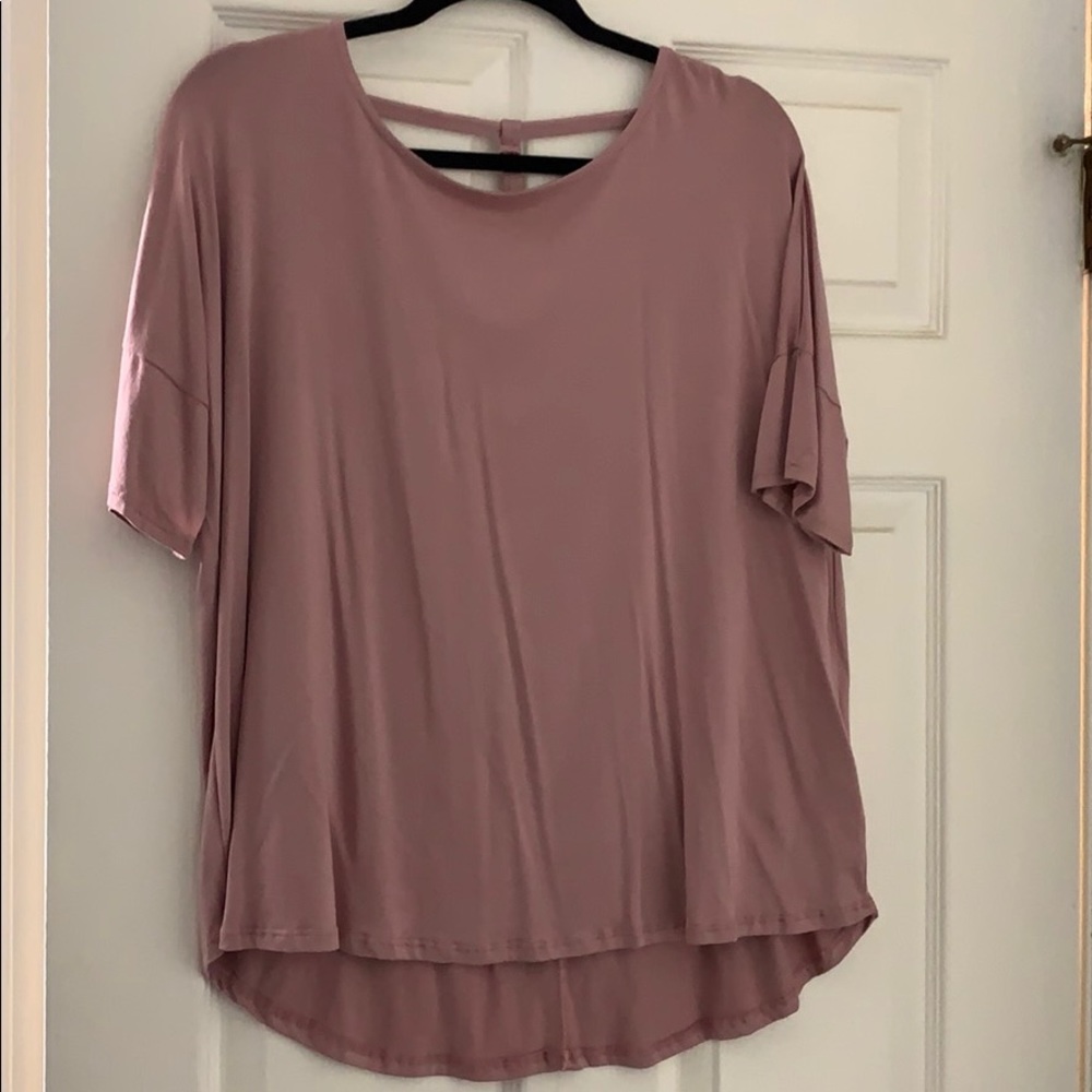 Pink Shirt with Cute Back